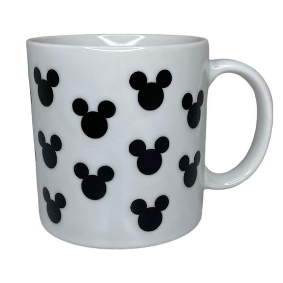Disney Mickey Mouse Head Mug Black and White 12 0z - Picture 4 of 6